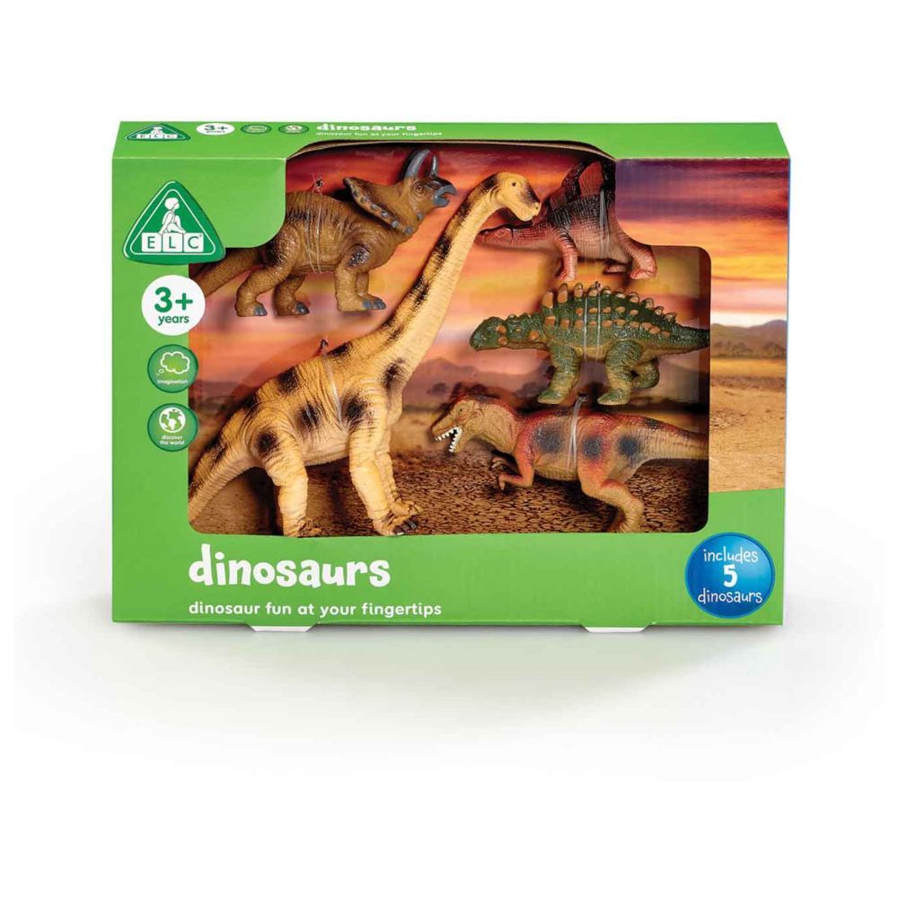 ELC - Plastic Animal - Dinosaurs - 5pcs