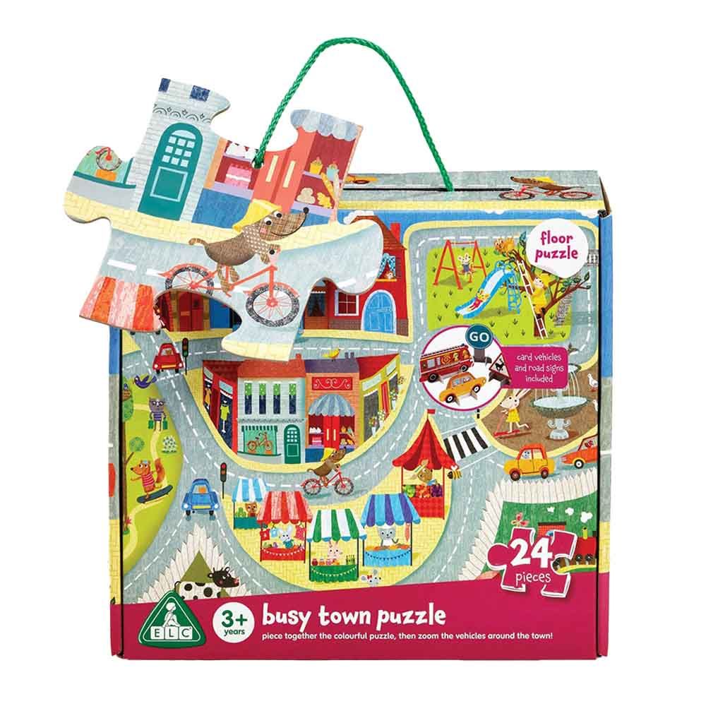 Early Learning Centre - Busy Town Floor Jigsaw Puzzle - 24pcs