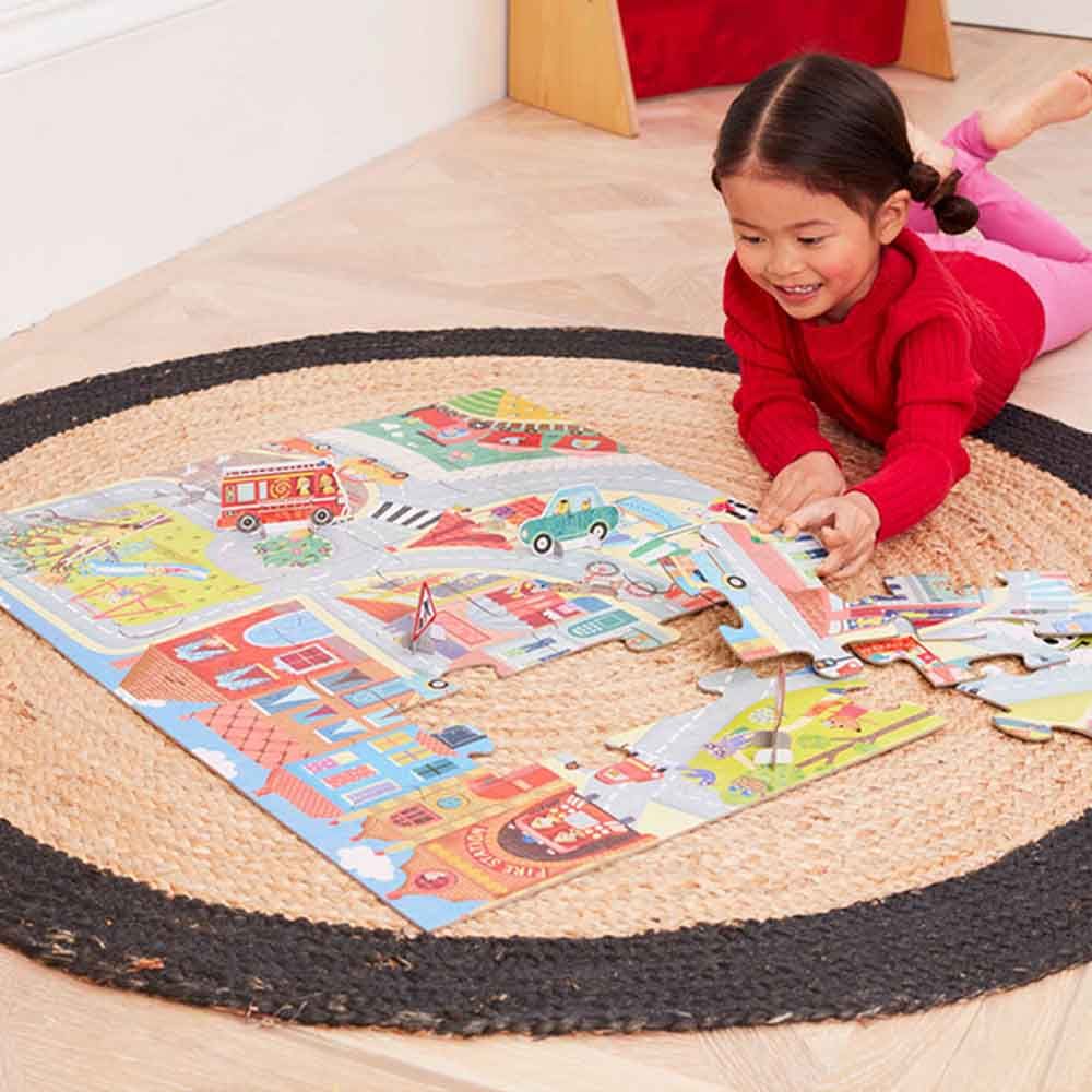 Early Learning Centre - Busy Town Floor Jigsaw Puzzle - 24pcs