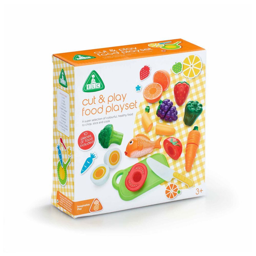 ELC - Cut And Play Food Playset - 12pcs