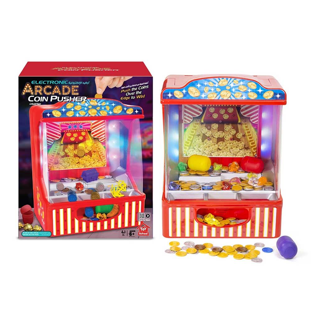 Toy School - Electronic Arcade Coin Pusher