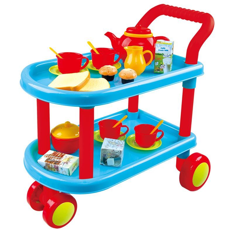 PlayGo - Tea Time Trolley Toy Set - 23 Pcs