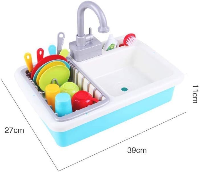 PlayGo - Wash-Up Kitchen Sink Toy Set - 20 Pcs