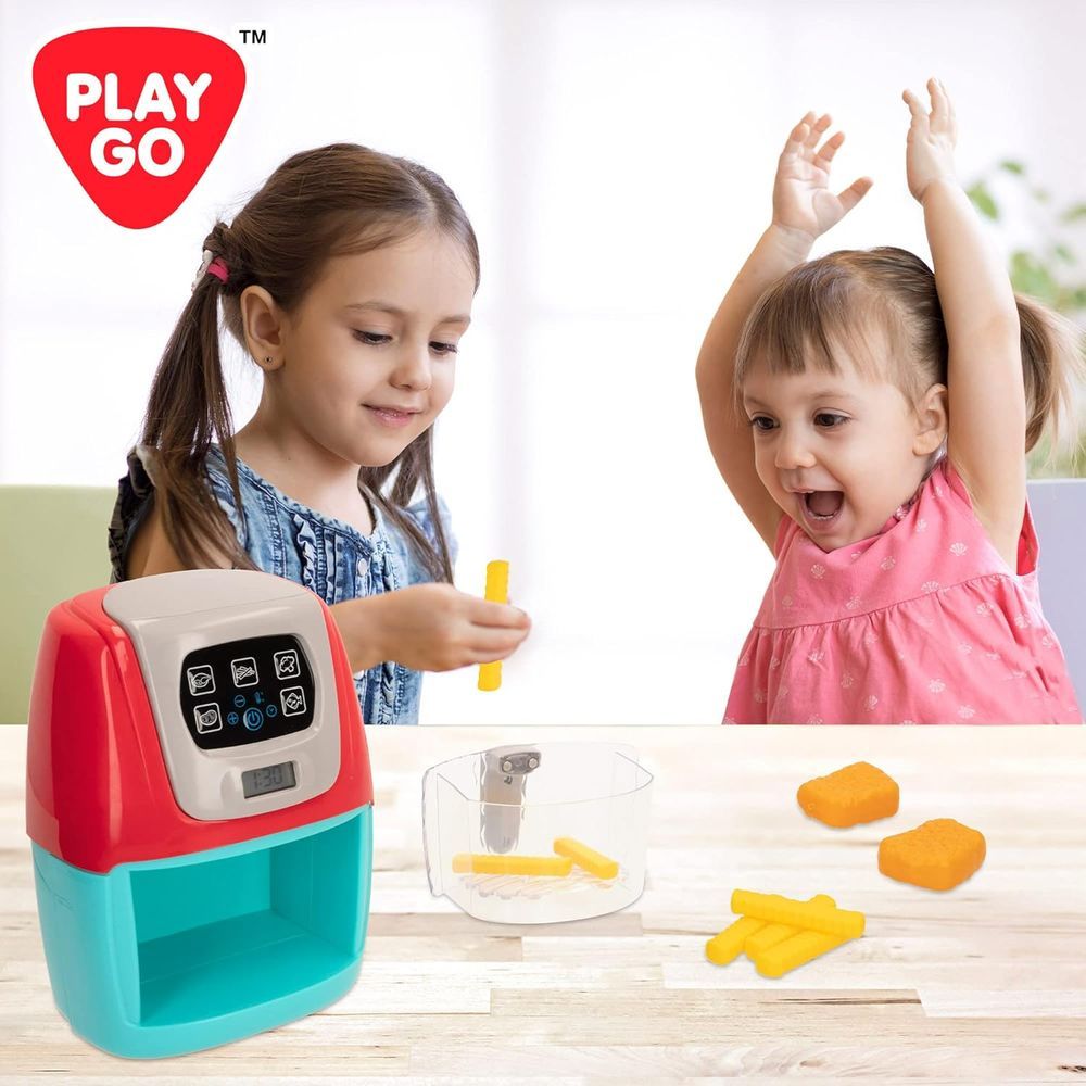 PlayGo - Power Air Fryer Toy Set - 13 Pcs