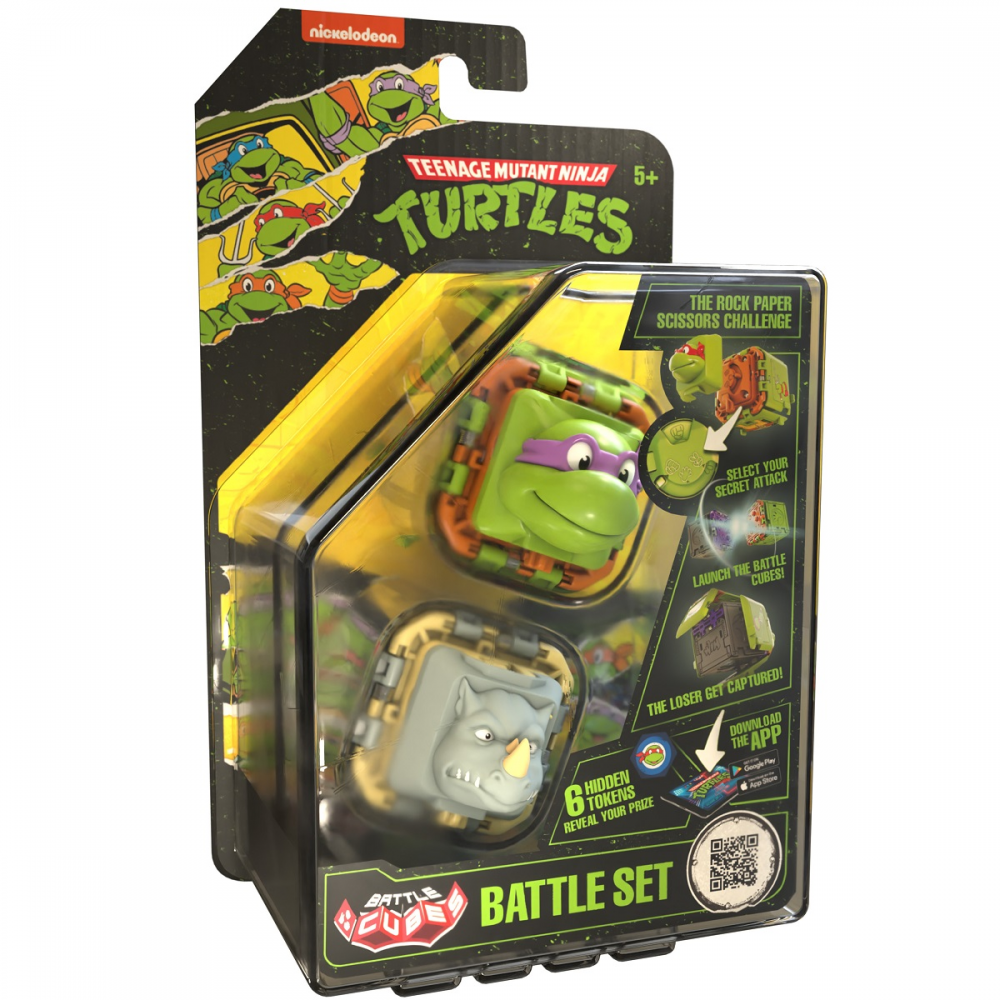 Eolo - Ninja Turtles Battle Cubes - Donatello Vs Rocksteady