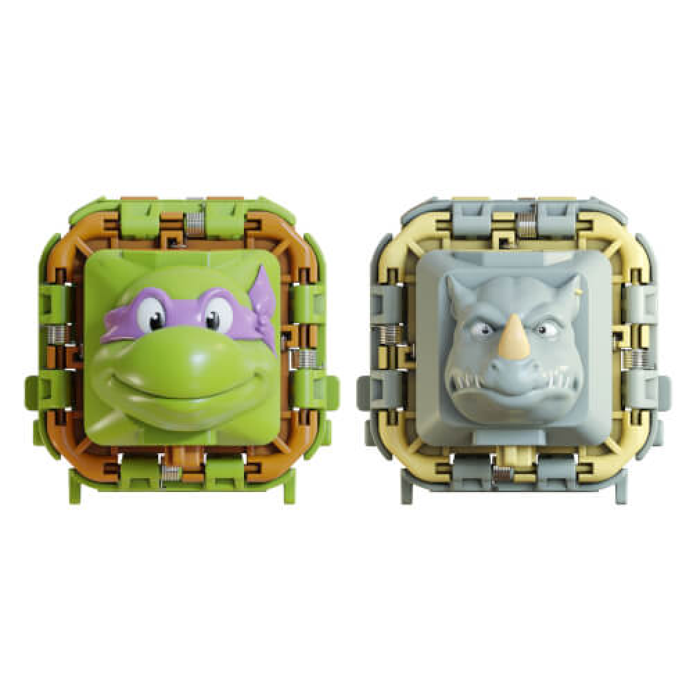 Eolo - Ninja Turtles Battle Cubes - Donatello Vs Rocksteady