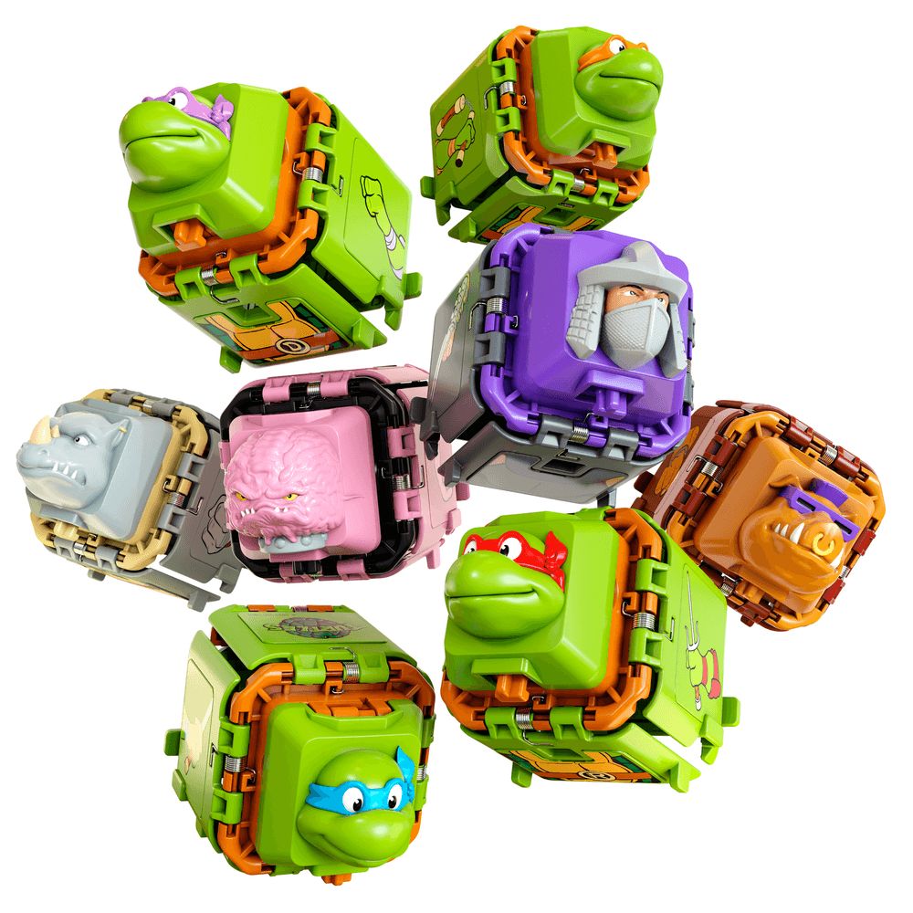 Eolo - Ninja Turtles Battle Cubes - Donatello Vs Rocksteady