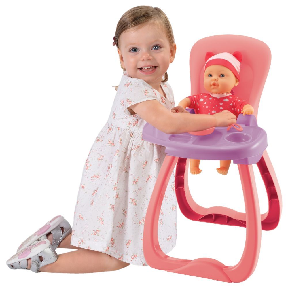 Toy School - Baby Sophia Highchair With Doll