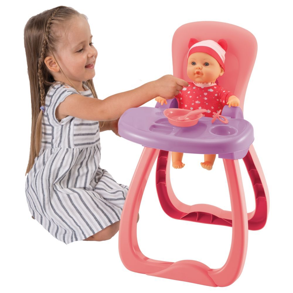 Toy School - Baby Sophia Highchair With Doll