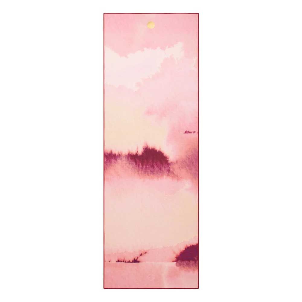 Manduka - Yogitoes Skidless Mat Towel - 71-Inch - 2.0 Ruby Courage