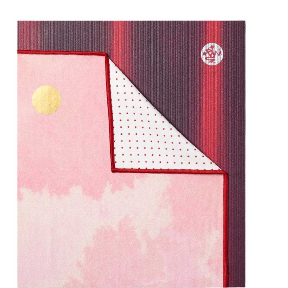 Manduka - Yogitoes Skidless Mat Towel - 71-Inch - 2.0 Ruby Courage