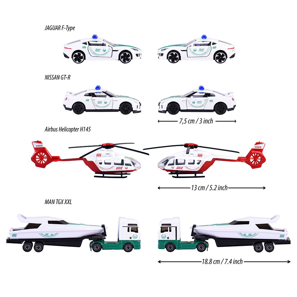 ماجوريت - سيارات شرطة دبي للنجدة - عدد 12