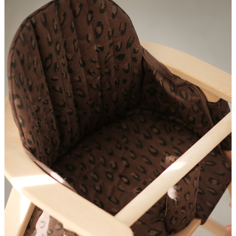 Nobodinoz - Growing Green High Chair Cushion Only - Leonie Brown