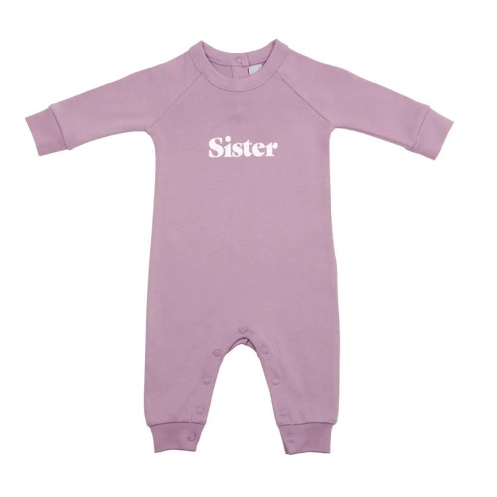 Bob & Blossom - Sister All-in-One Sleepsuit - Violet