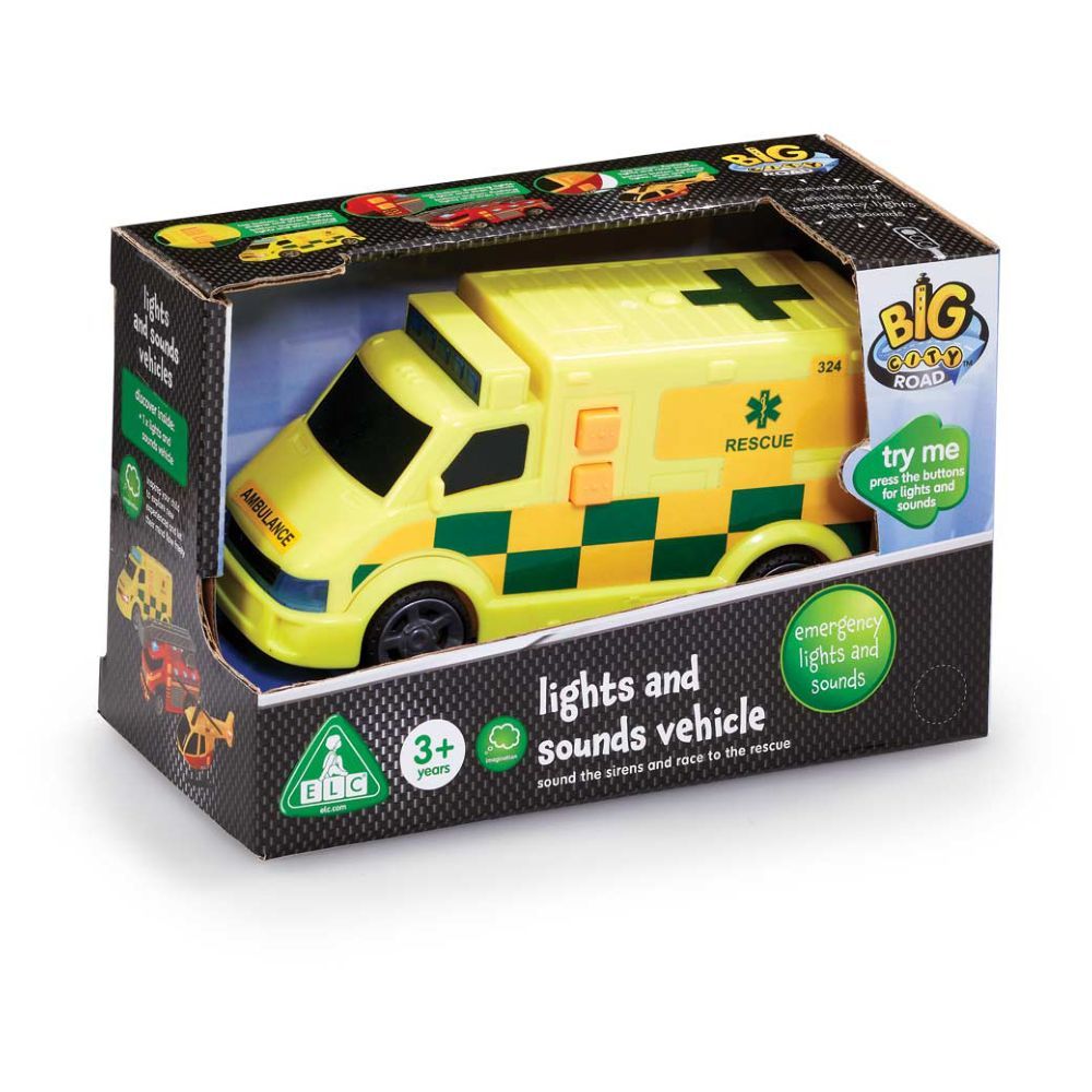 ELC - Big City Light And Sound Ambulance Toy