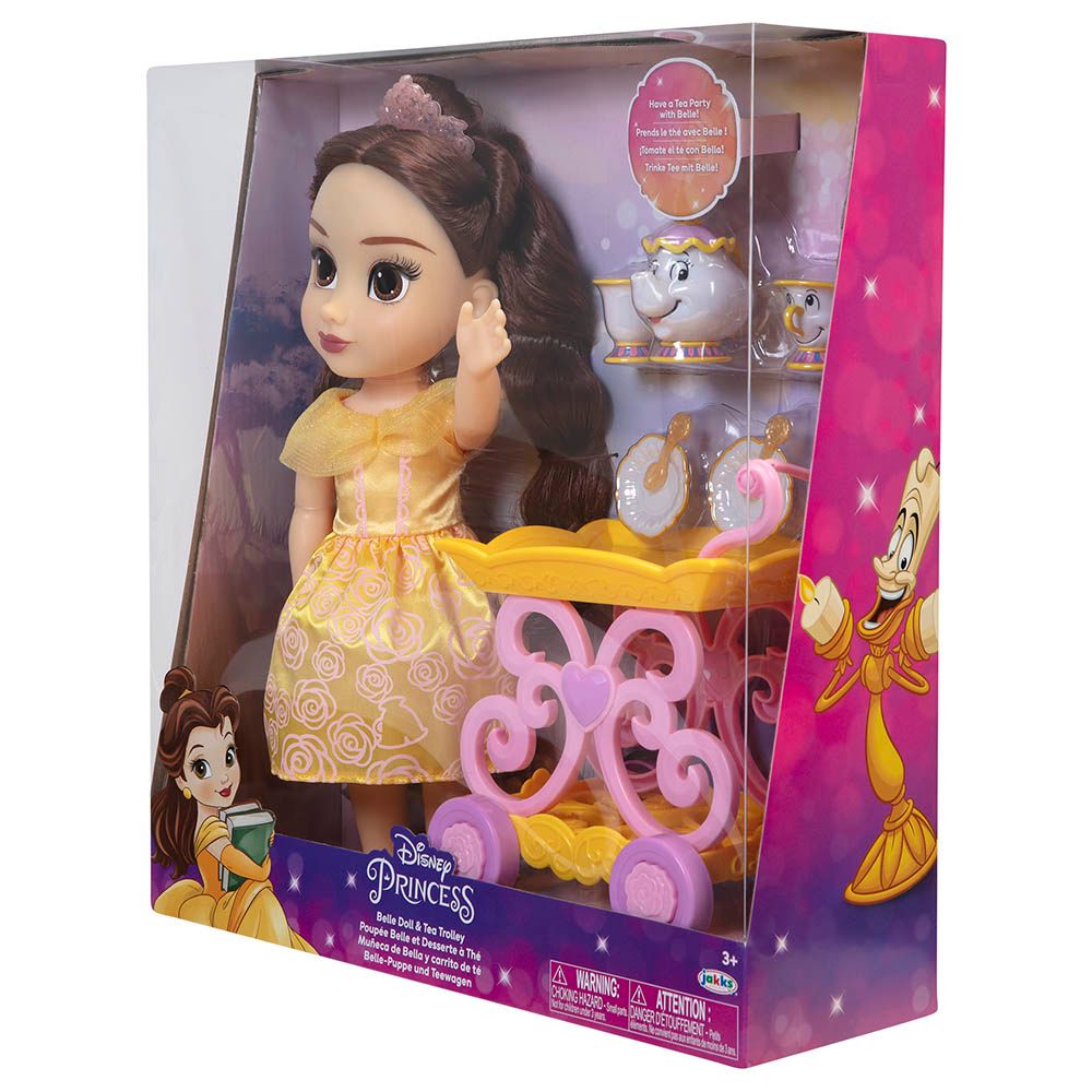 Disney - Princess Belle With Tea Trolley Set