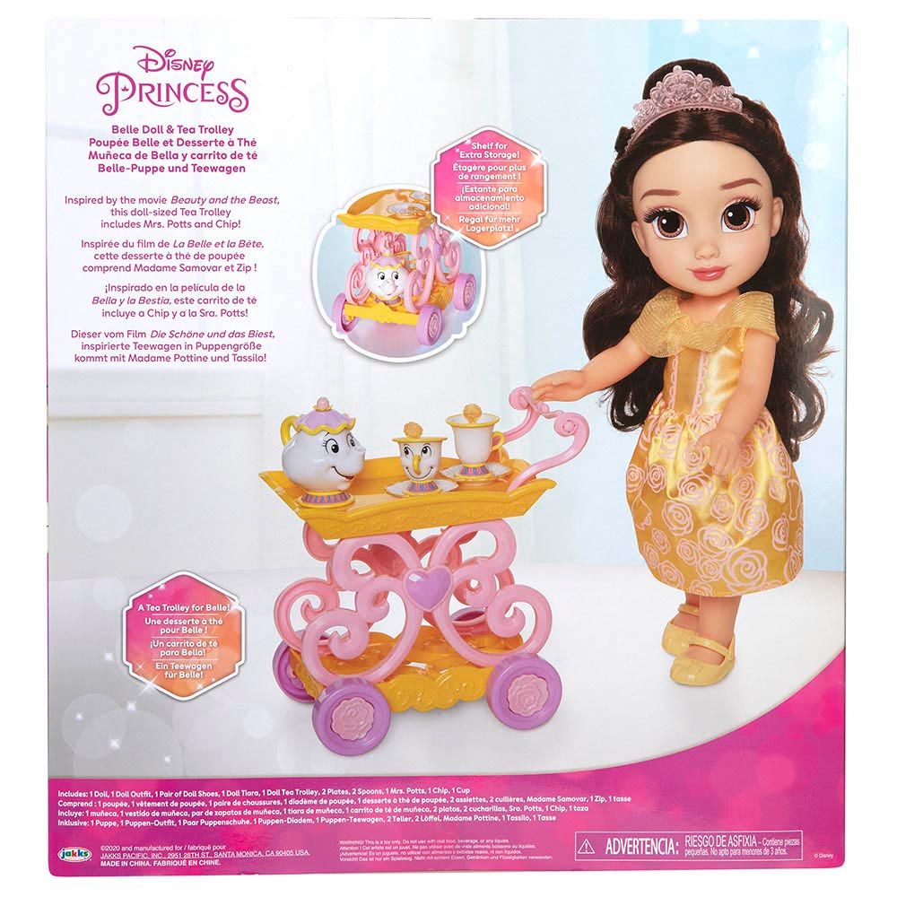 Disney - Princess Belle With Tea Trolley Set