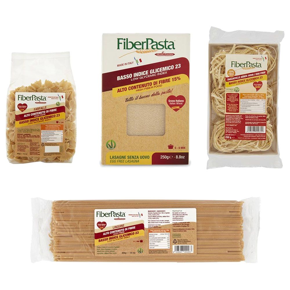 Fiber Pasta - Pasta Assortment Bundle 8