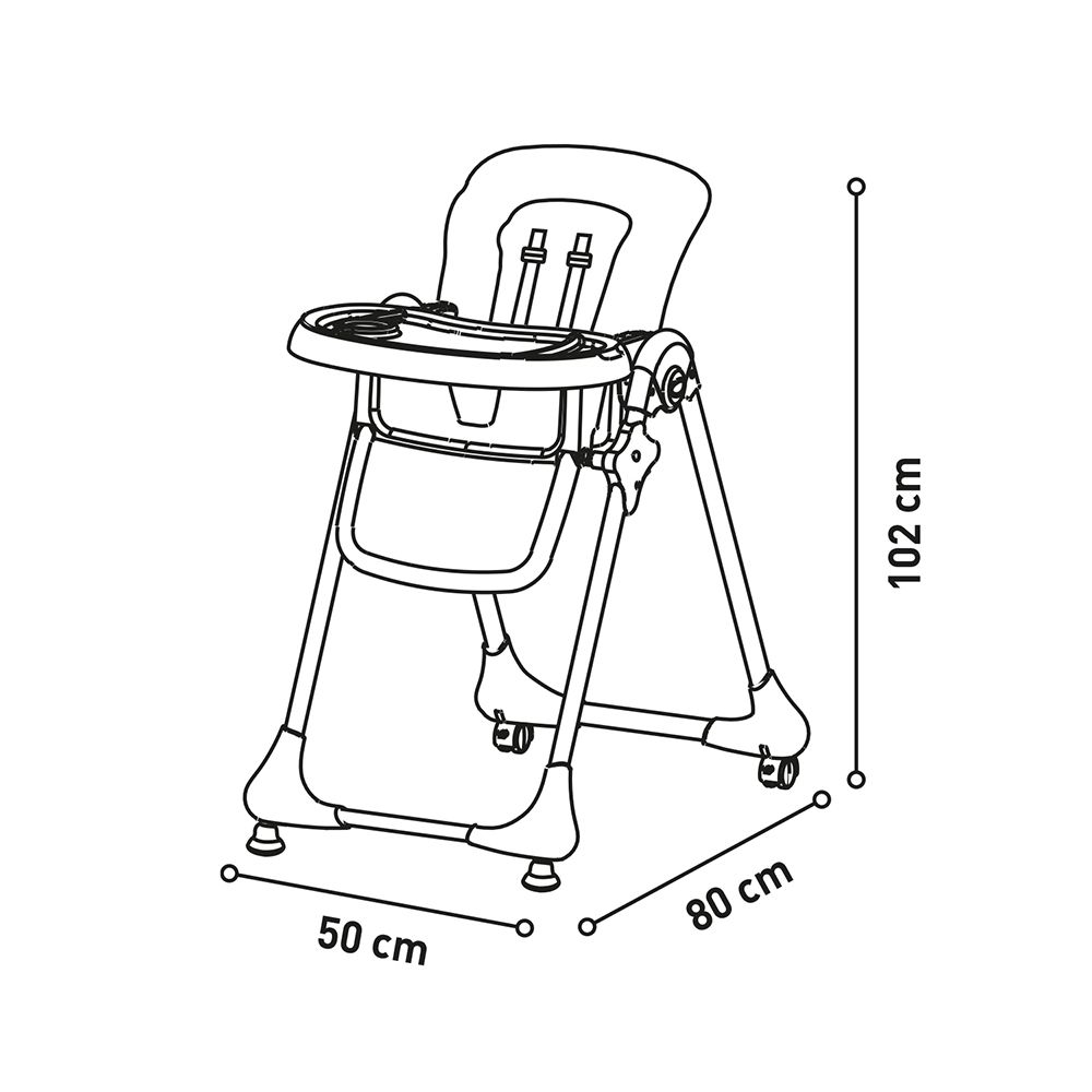 Asalvo - Roncero High Chair - Green