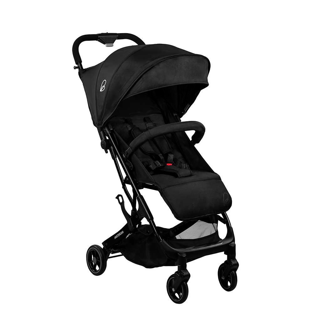 Asalvo - Amsterdam Light Travel Stroller - Black