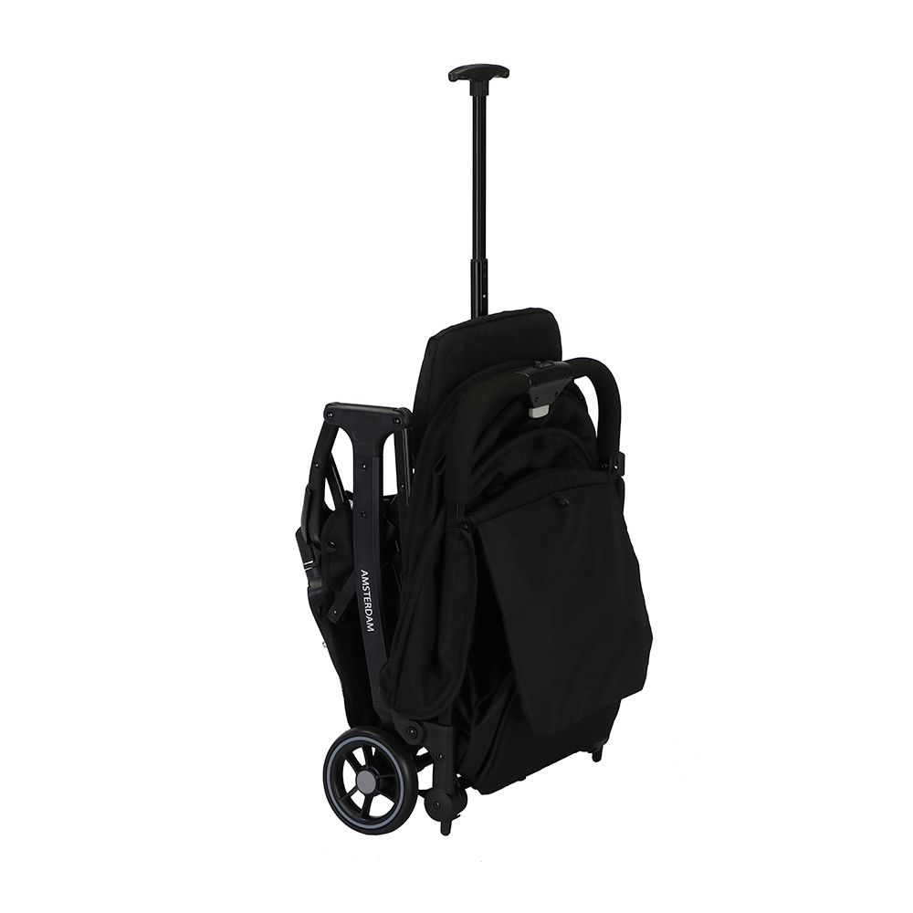 Asalvo - Amsterdam Light Travel Stroller - Black