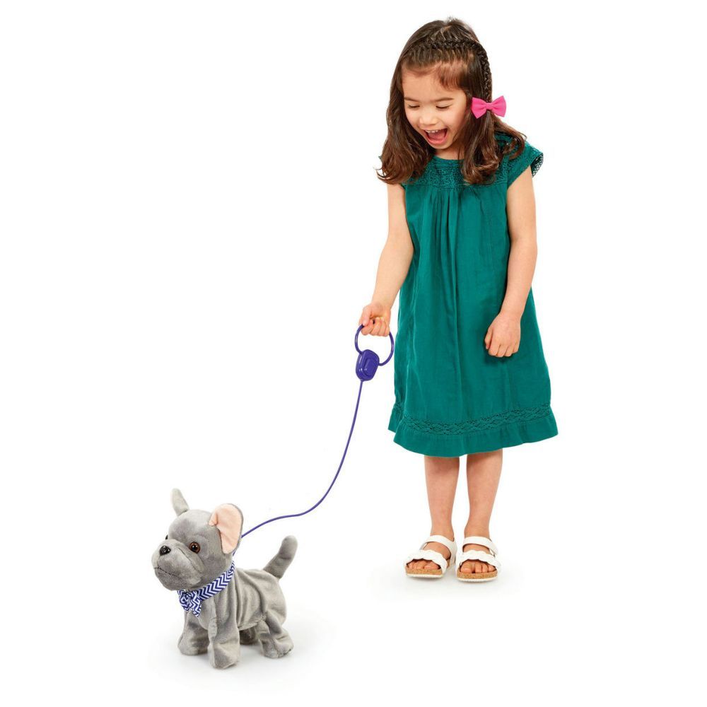 ELC - Pitter Patter Pets Walk Along Puppy Electronic Pet - Frenchie