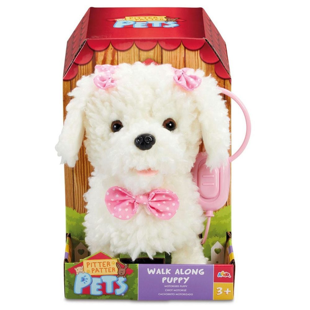 ELC - Pitter Patter Pets Walk Along Puppy Electronic Pet - Poodle Dog