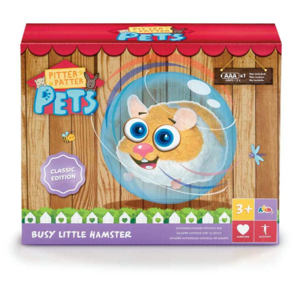 ELC - Pitter Patter Pets Electronic Pet - Busy Little Hamster