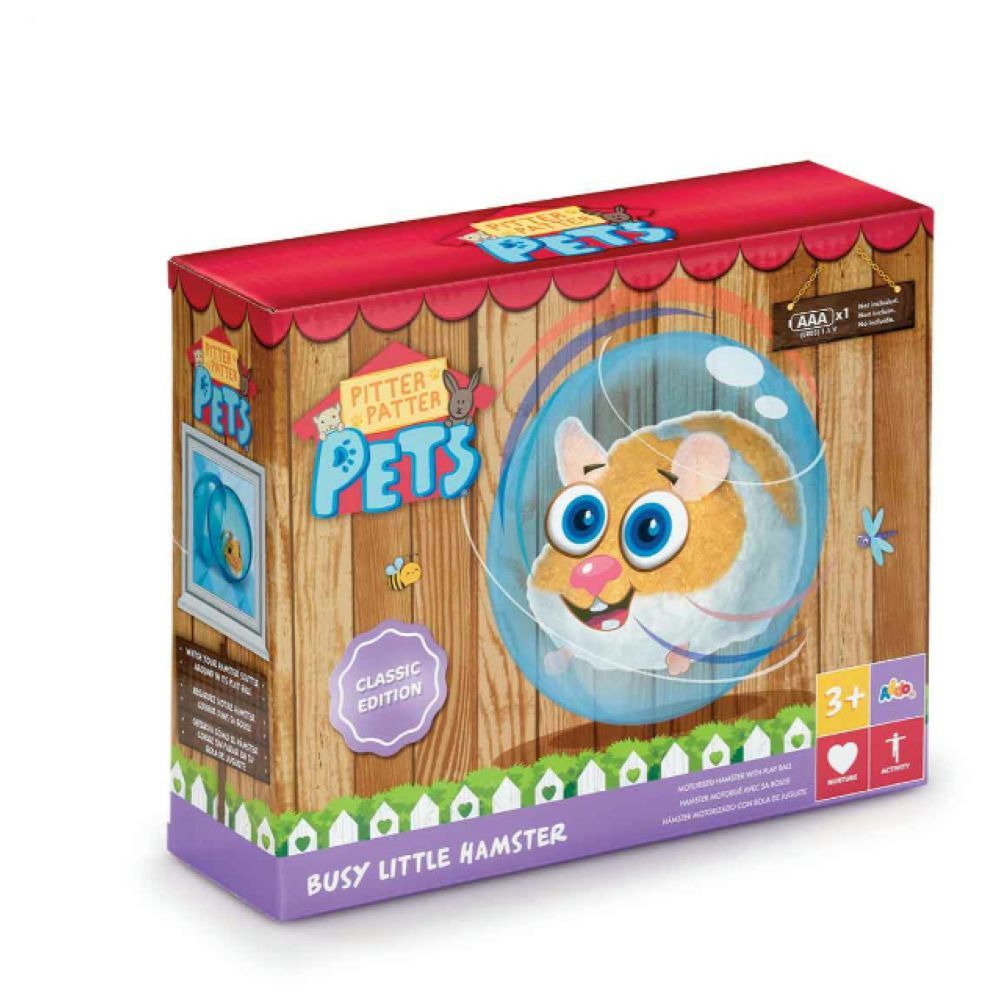 ELC - Pitter Patter Pets Electronic Pet - Busy Little Hamster