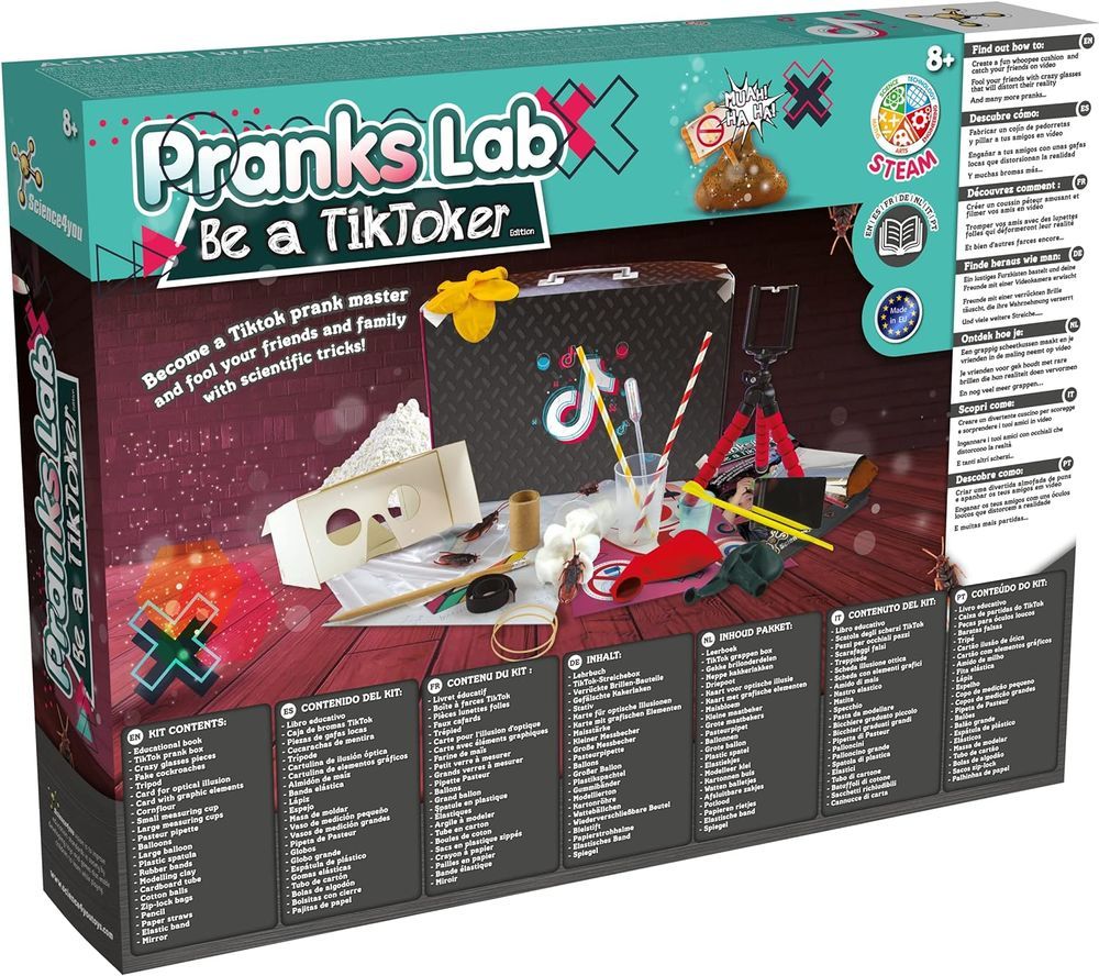 Science4you - Pranks Lab TikTok Science Kit