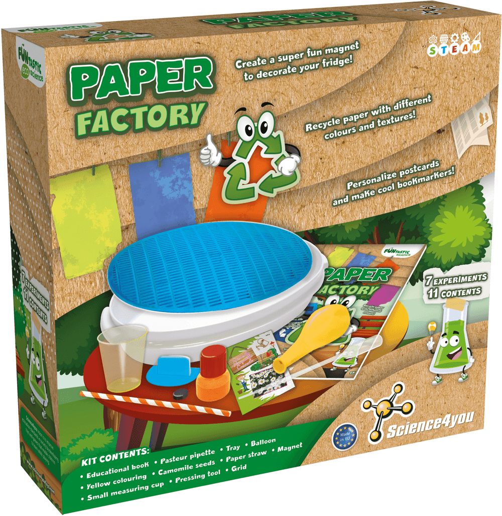 Science4you - Paper Factory Science Experiment Kit