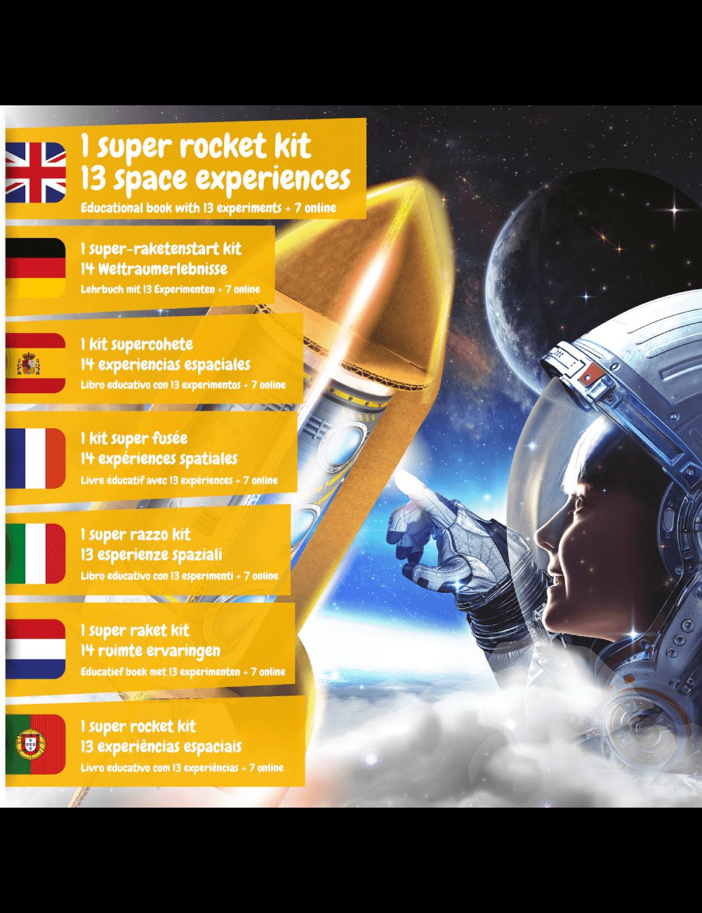 Science4you - Super Rocket Nasa Kit