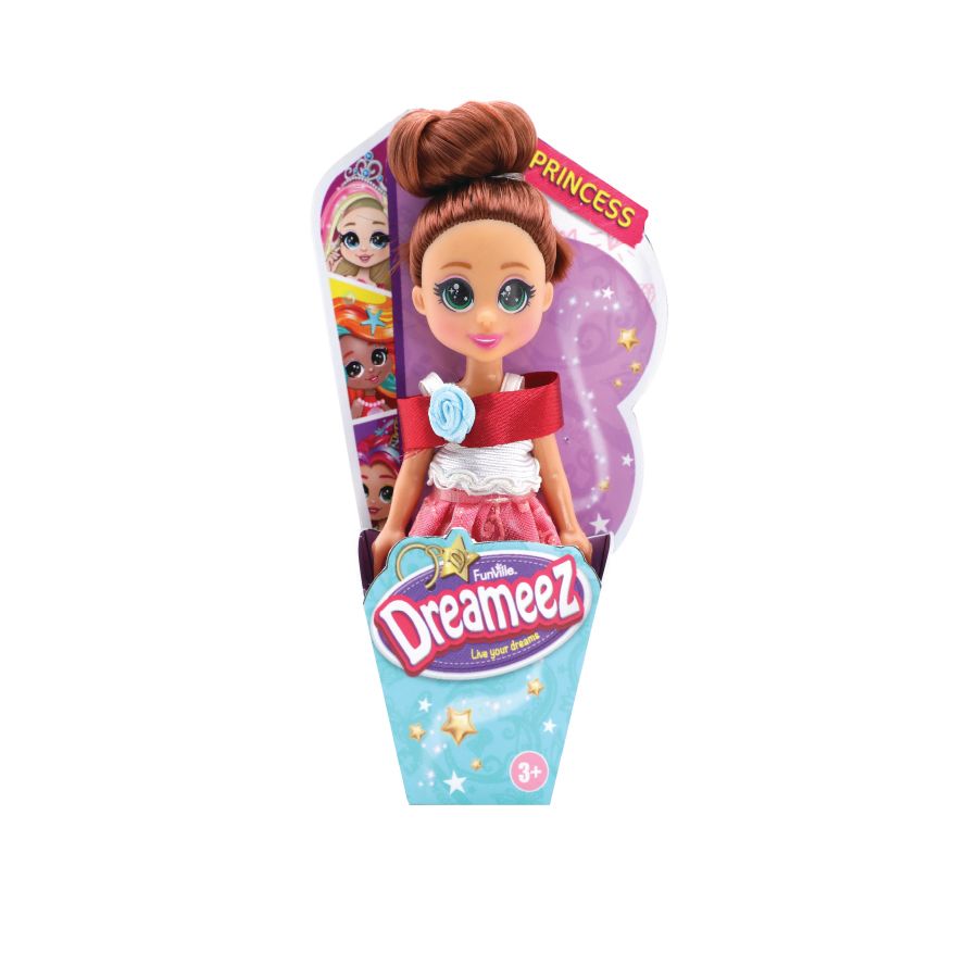 Funville - Dreameez Mini Princess Fashion Doll - Style May Vary - 1 Pc