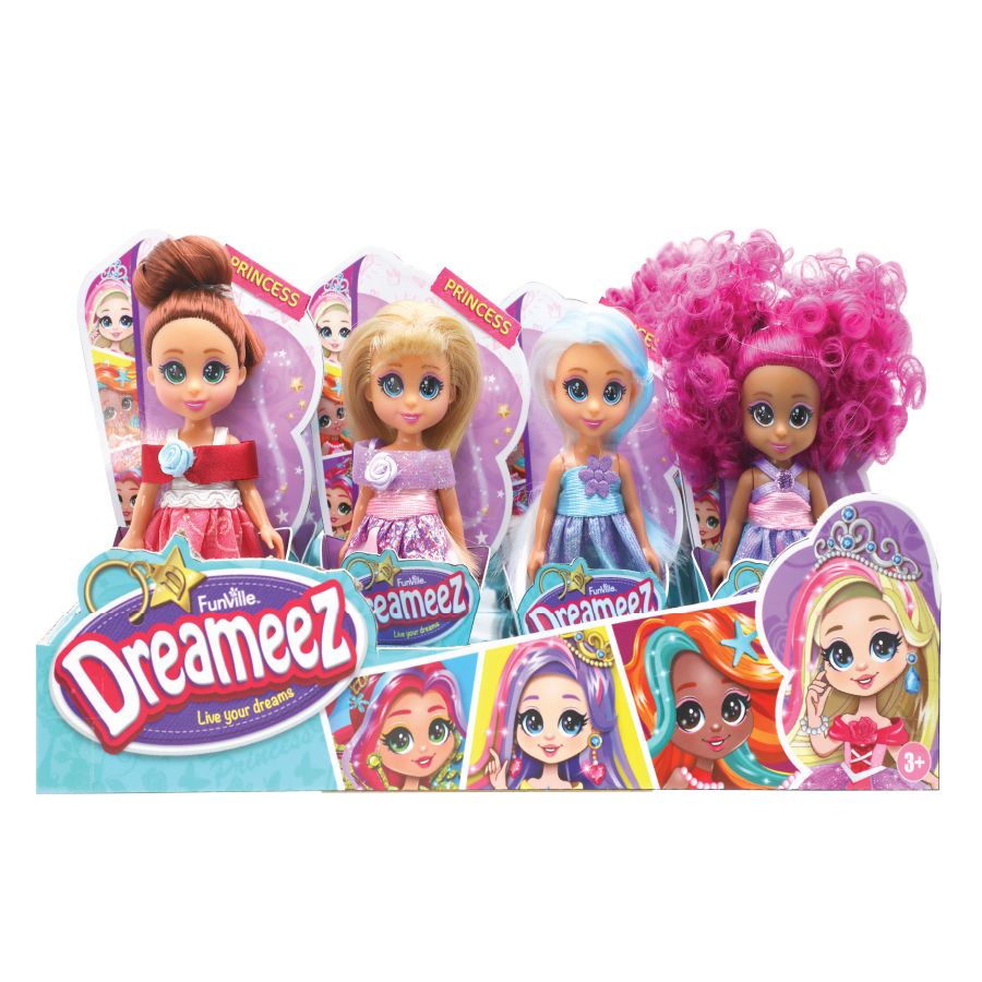 Funville - Dreameez Mini Princess Fashion Doll - Style May Vary - 1 Pc