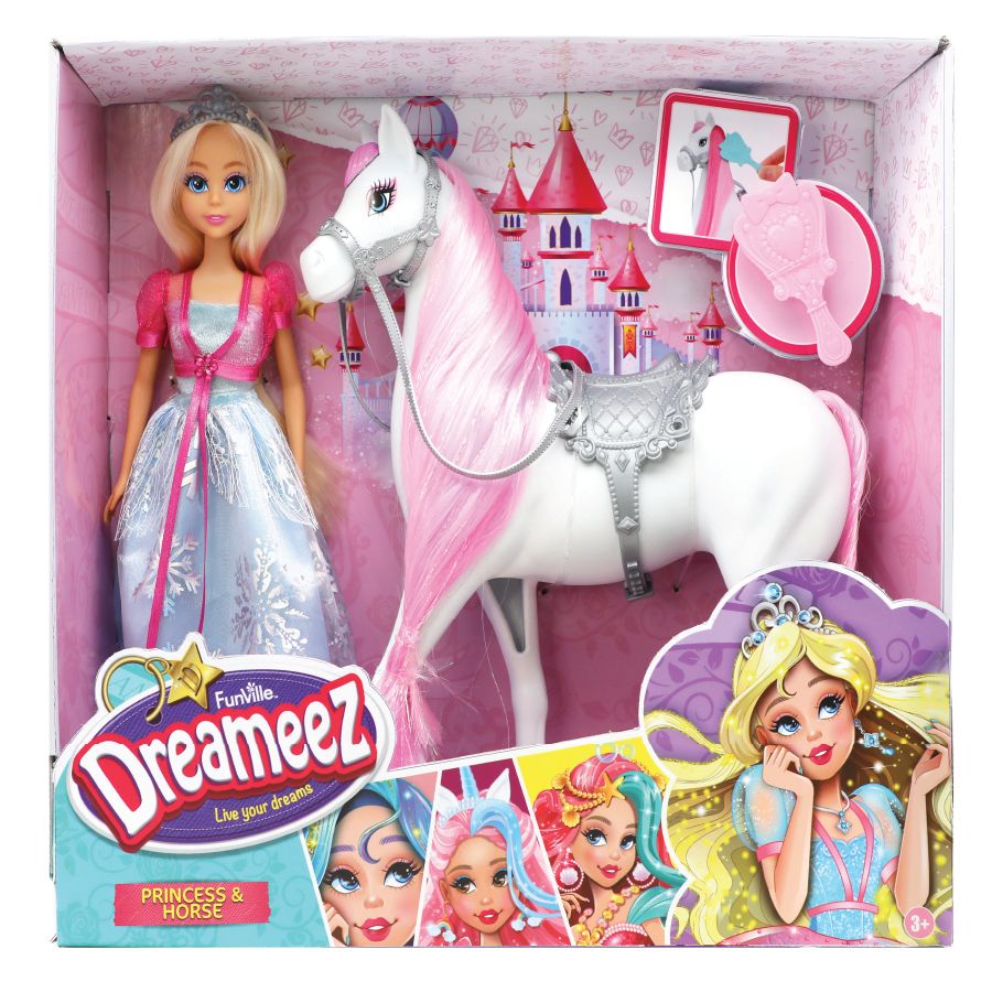 Funville - Dreameez Princess Doll With Horse