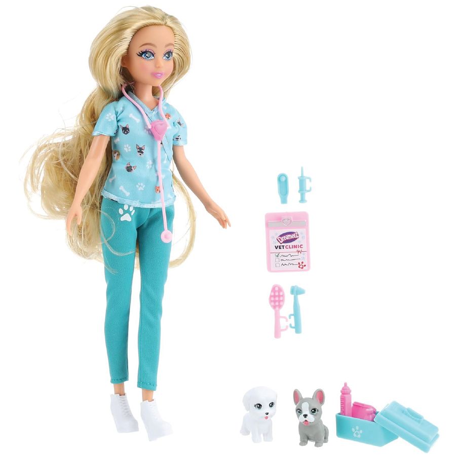 Funville - Dreameez Veterinary Clinic Dolls Playset - 29 cm