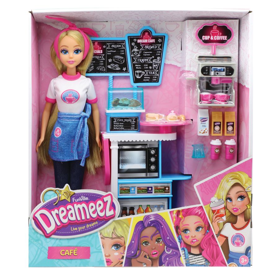 Funville - Dreameez Doll Coffee Set - 29 cm