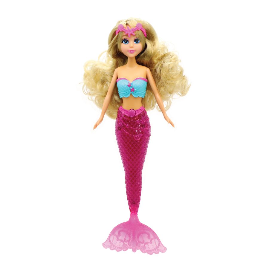 Funville - Dreameez Light Up Mermaid Doll Playset - 29 cm