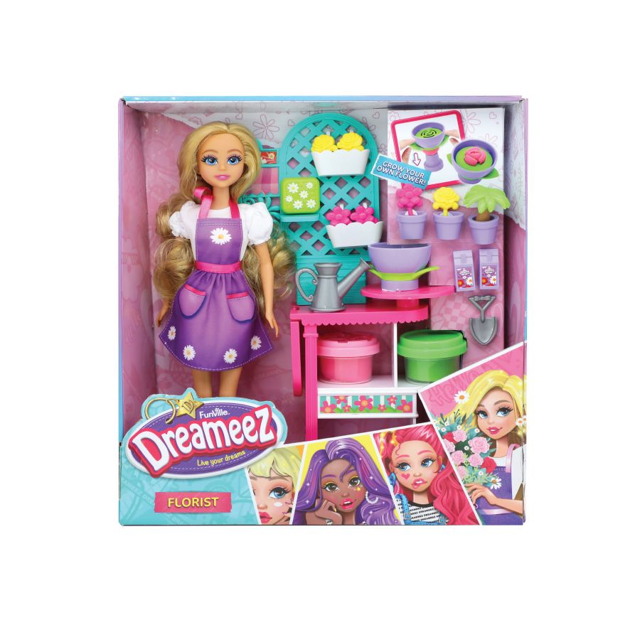 Funville - Dreameez Florist Doll Playset - 29 cm