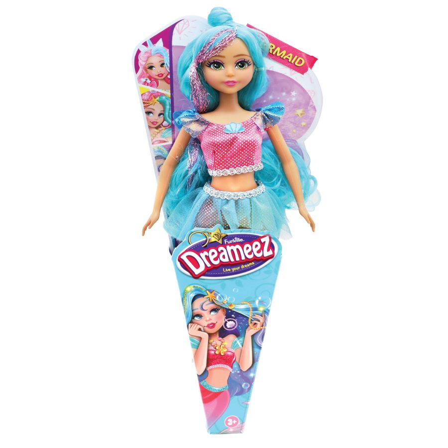 Funville - Dreameez Mermaid Fashion Doll - Style May Vary - 1 Pc