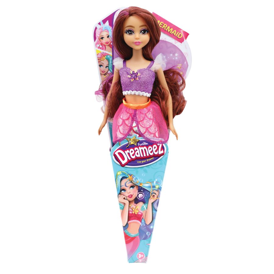 Funville - Dreameez Mermaid Fashion Doll - Style May Vary - 1 Pc