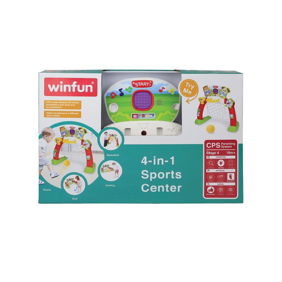 Winfun - 4-In-1 Fun Sports Center