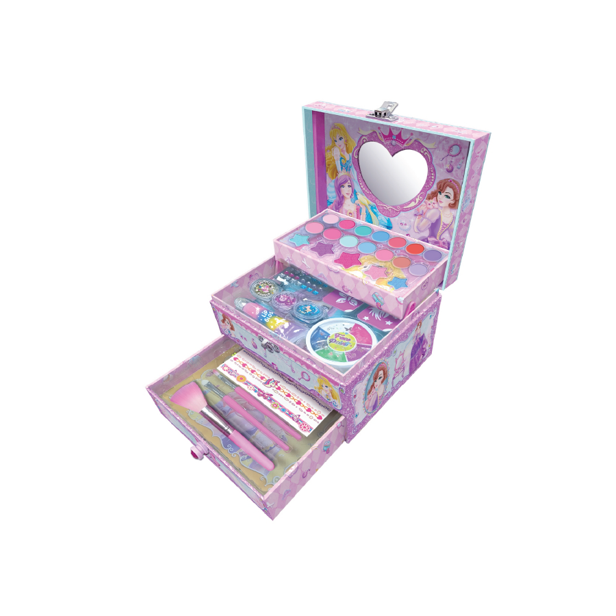 Pecaware - 3 Layer Princess Cosmetic Set