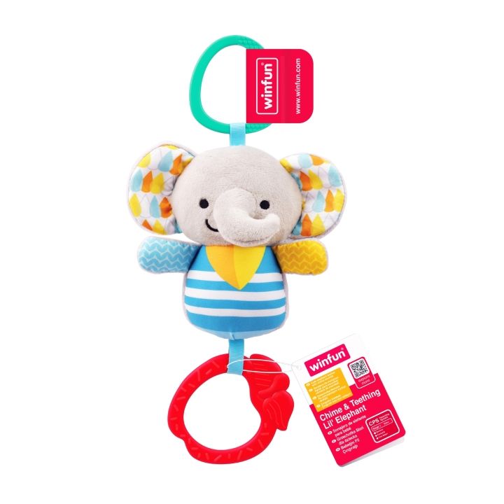 Winfun - Chime And Teething Lil' Elephant