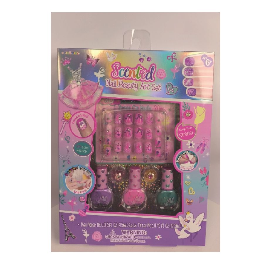 Pecaware - Scented Nail Beauty Art Set