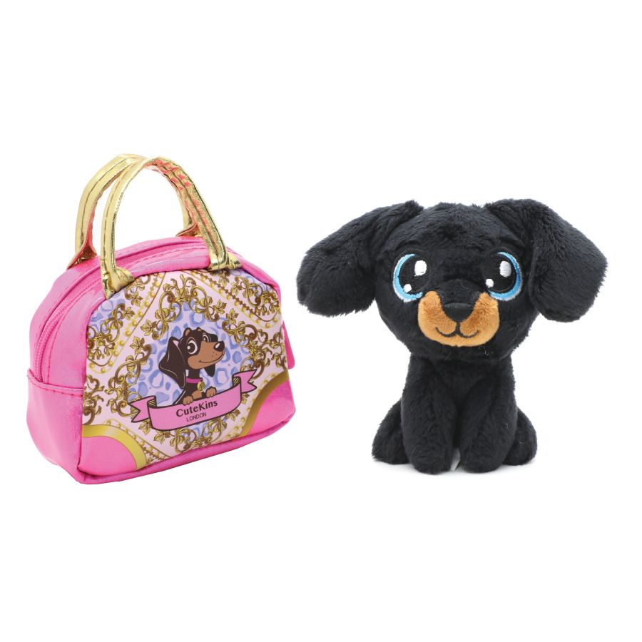 Funville - Cutekins Mini Plush Pet In A Bag - Style May Vary - 1 Pc