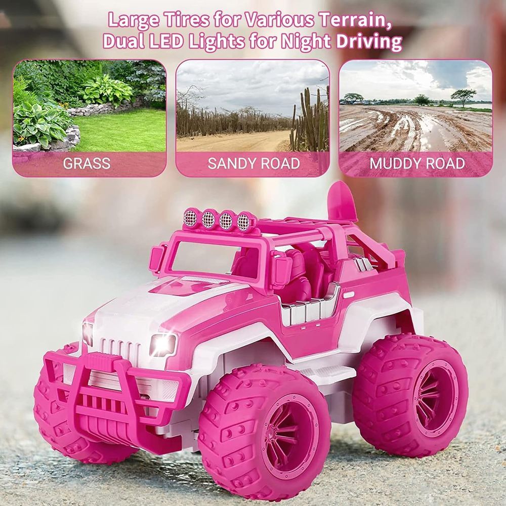 Sam Toys - 1:12 RC Rock Crawler - Pink