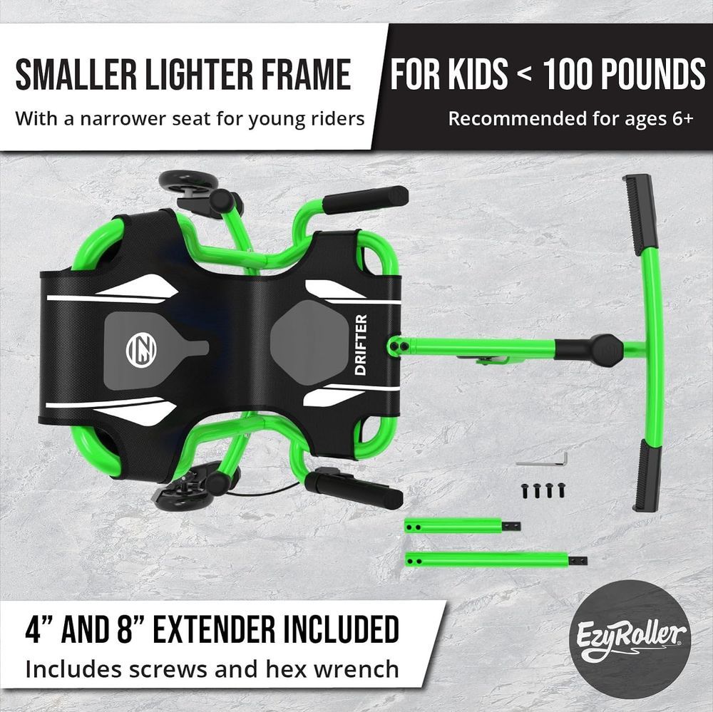 Ezy-Roller - Ride-On Drifter X - Green