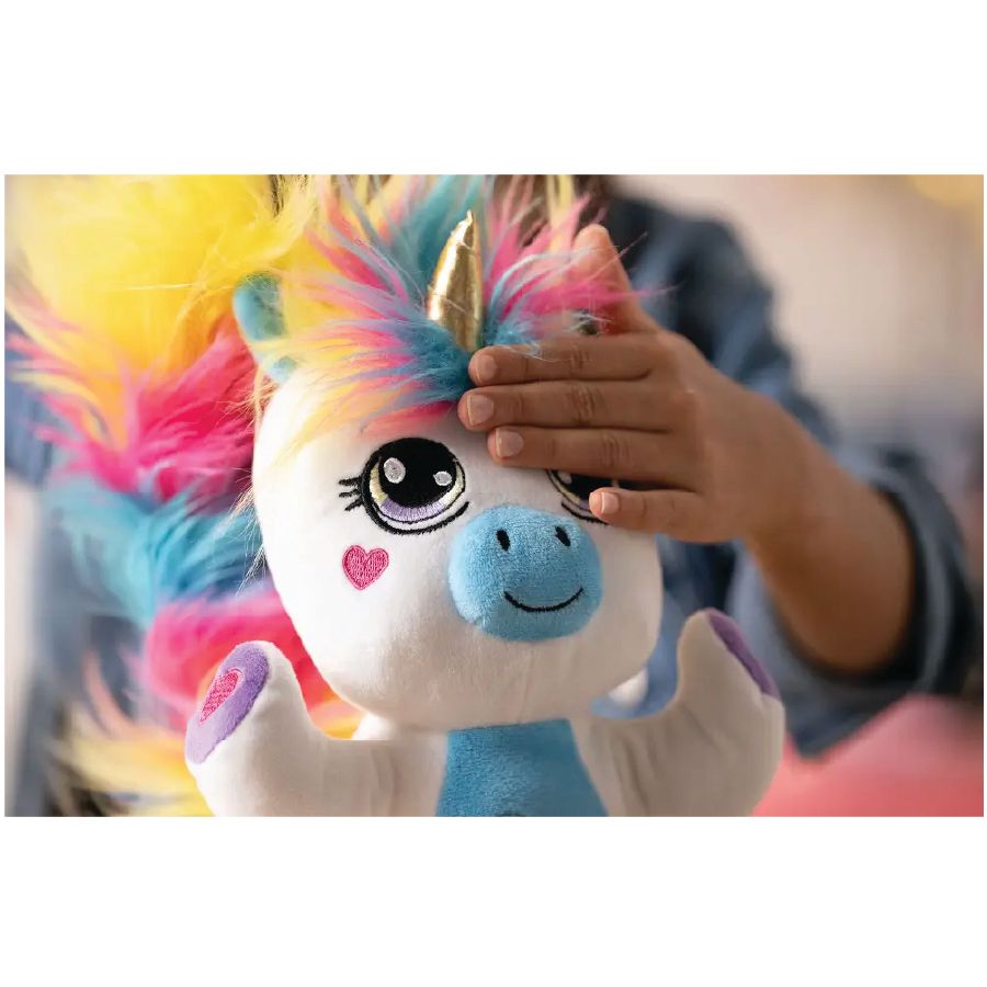 Eolo - Furry Tails Electronic Plush Unicorn - Multicolor