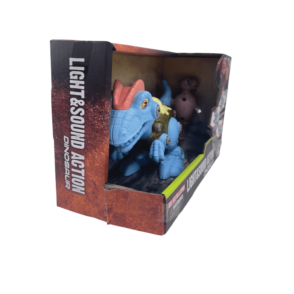 Sam Toys - Take-apart Mini Dinosaur - Blue Velociraptor